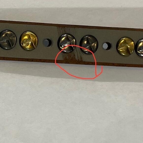 Free People "Taking Back Studded Belt", women's. - Picture 5 of 8